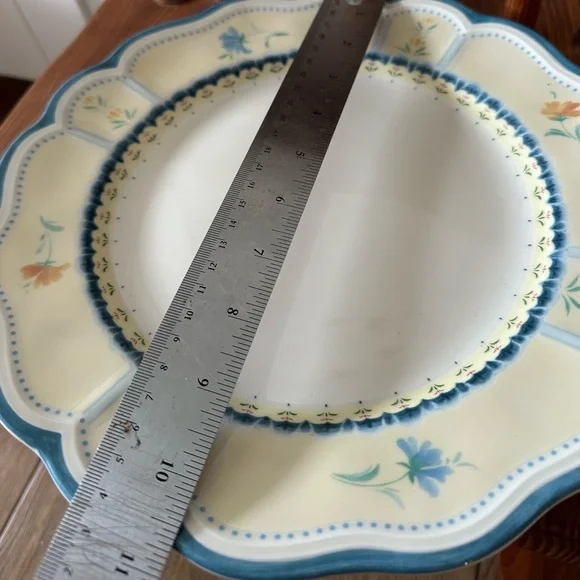 Set of 2 Lenox Provencal Garden Provencal Blossom Dinner Plate Soup Pasta Bowl - Picture 4 of 10